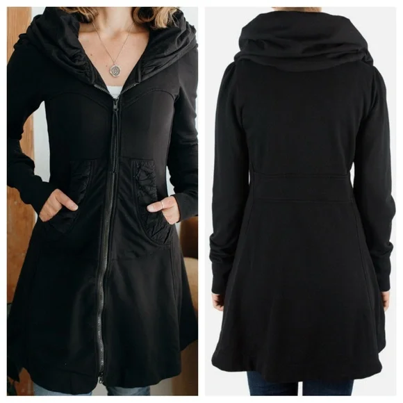 Prairie Underground long cloak full zip Hoodie Jacket - Picture 1 of 8